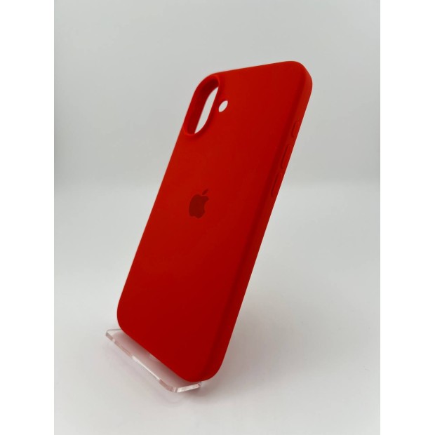 Силіконовий оригінальний чохол для Apple iPhone 16 Plus (05) Product RED
