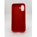 Силіконовий оригінальний чохол для Apple iPhone 16 Plus (05) Product RED