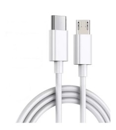 USB-кабель Rivex Type-C to MicroUSB (1m) (Белый) USB-кабель Rivex Type-C to MicroUSB (1m) (Белый)