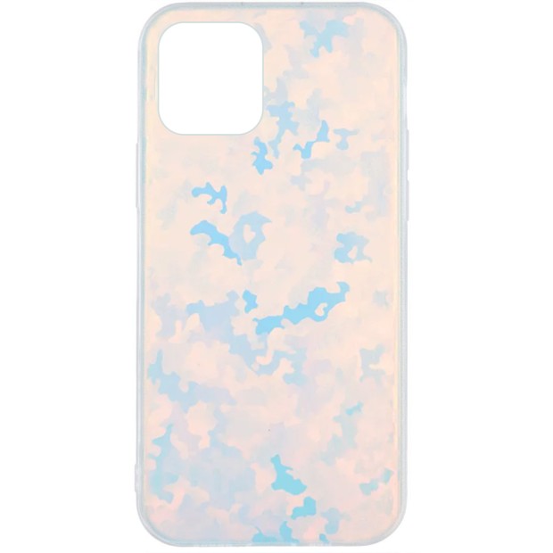 Силіконовий кейс Ice Abstractions для Apple iPhone 12 / 12 Pro (Cloud)