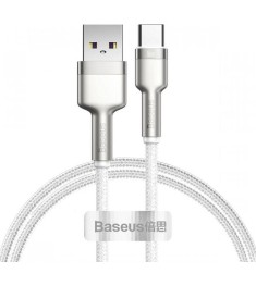 USB-кабель Baseus Cafule Metal Data 66W (1m) (Type-C) (Белый) CAKF000102