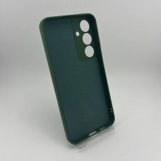 Силикон Original Samsung Galaxy S24 Plus (ShutCam) (Тёмно-зелёный)