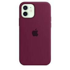 Силіконовий чохол Original Round для Apple iPhone 13 mini (57) Марсала
