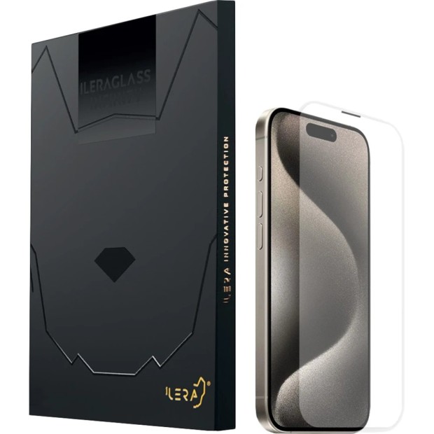 Защитное стекло iLera Infinity Apple iPhone 15 Pro iLin15Pr Защитное стекло iLera Infinity Apple iPhone 15 Pro iLin15Pr