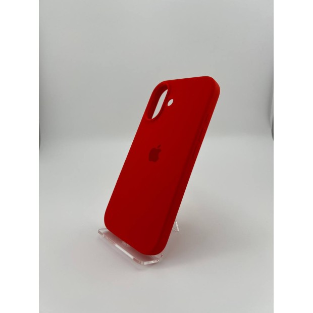 Силіконовий чохол Original Round для Apple iPhone 16 (05) Product RED