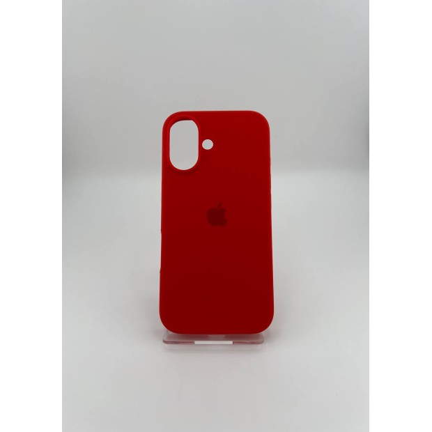 Силикон Original Round Case Apple iPhone 16 (05) Product RED Силикон Original Round Case Apple iPhone 16 (05) Product RED