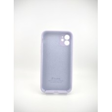 Силикон Original Square RoundCam Case Apple iPhone 11 (71) Light Glycine