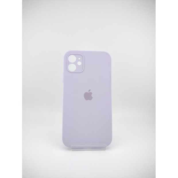 Силикон Original Square RoundCam Case Apple iPhone 11 (71) Light Glycine