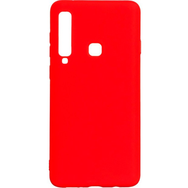 Силіконовий чохол iNavi Color для Samsung Galaxy A9 (2018) A920 (червоний)