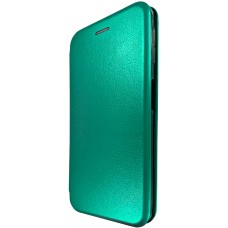 Чехол-книжка Оригинал Samsung Galaxy A21S (2020) (Тёмно-зелёный)