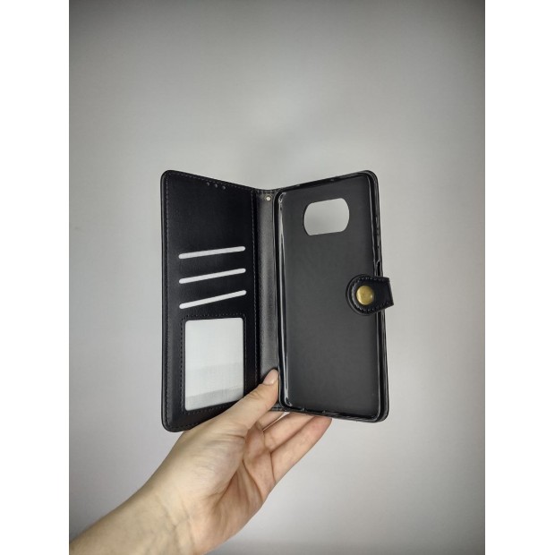 Leather Book Gallant Xiaomi Poco X3 (Black) Case