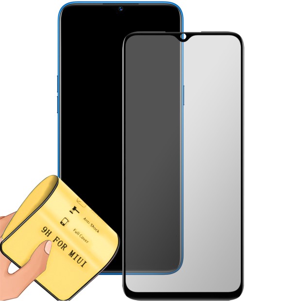 Захисне скло 5D Matte Ceramic Realme 5 Black