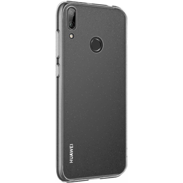 Силіконовий чохол Molan Shining для Huawei Y7 (2019) (Прозорий)