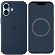 Чохол Силіконовий із MagSafe для Apple iPhone 17 (Опівночі)