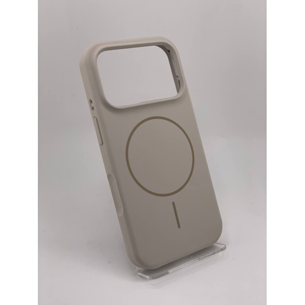 Чехол Original Round Case with MagSafe Apple iPhone 17 Pro (16) Stone Чехол Original Round Case with MagSafe Apple iPhone 17 Pro (16) Stone