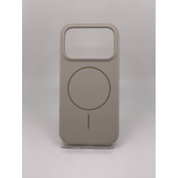 Чехол Original Round Case with MagSafe Apple iPhone 17 Pro (16) Stone Чехол Original Round Case with MagSafe Apple iPhone 17 Pro (16) Stone