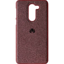 Силикон Textile Huawei Honor 6x / GR5 (2017) (Бордовый)
