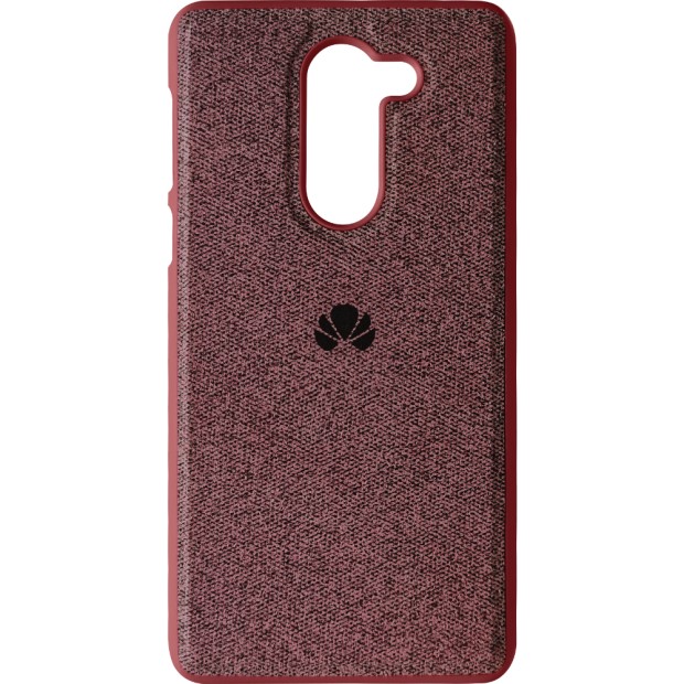 Силикон Textile Huawei Honor 6x / GR5 (2017) (Бордовый)