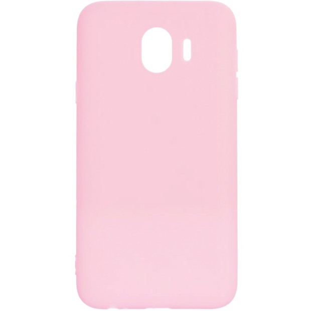 Силіконовий чохол iNavi Color для Samsung Galaxy J4 (2018) J400 (персиковий)