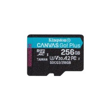 Карта памяти Kingston Canvas Go! Plus MicroSDXC 256GB (UHSI/U3) (Class 10) (A2) + SD-адаптер (SDCG3)