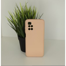 Силикон Original Xiaomi Redmi 10 (ShutCam) (Бежевый)