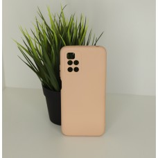 Силикон Original Xiaomi Redmi 10 (ShutCam) (Бежевый)