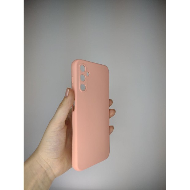 Силіконовий чохол Original 360 для Samsung A14 (ShutCam) (Рожевий)