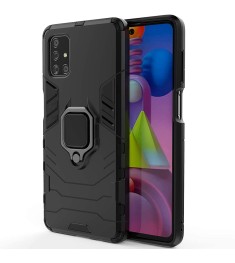 Ring Armor Case для Samsung Galaxy M51 (2020) (Чорний)