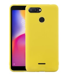 Силіконовий чохол iNavi Color для Xiaomi Redmi 6 (жовтий)
