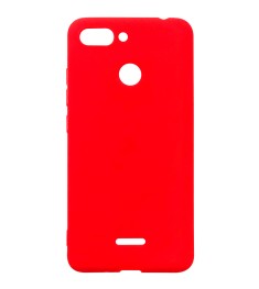Силикон iNavi Color Xiaomi Redmi 6 (красный)