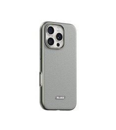 Чохол Blueo Premium Leather MagSafe для Apple iPhone 16 Pro Max (Сірий) B52