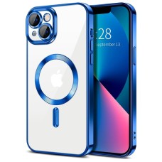 Чехол UMKU Shining with MagSafe Apple iPhone 15 (Cobalt)