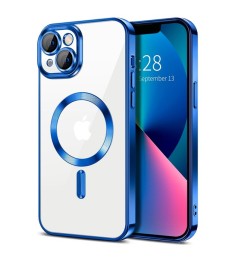 Чохол UMKU Shining з MagSafe для Apple iPhone 15 (Кобальт)