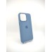 Чохол Silicone Case with MagSafe для Apple iPhone 15 Pro Max (Winter Blue)