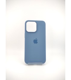 Чохол Silicone Case with MagSafe для Apple iPhone 15 Pro Max (Winter Blue)