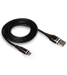 USB-кабель Walker C735 (2m) (MicroUSB) (Чорний)