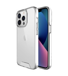 Силіконовий чохол Space Case Premium для Apple iPhone 13 Pro (Прозорий)