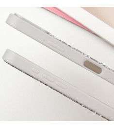 Чохол Bling World Rock Diamond MagSafe для iPhone 16 Pro (Срібний)