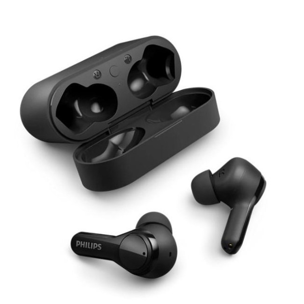 Бездротові вакуумні навушники-гарнітура Philips TAT1207 (Чорні)