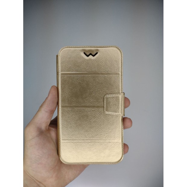 Чехол-книжка Universal Business Line Design 5.5 (Золотой)