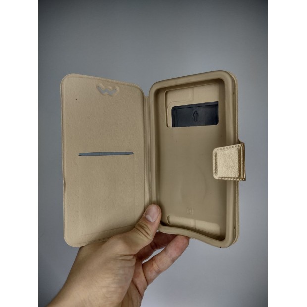 Чехол-книжка Universal Business Line Design 5.5 (Золотой)