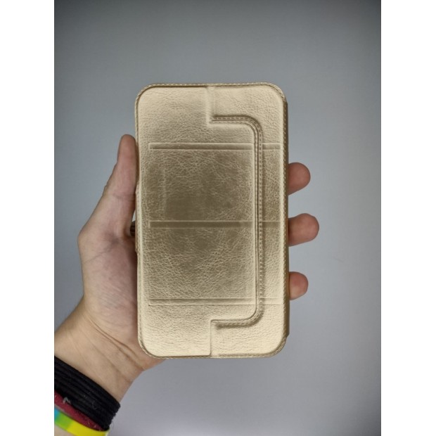 Чехол-книжка Universal Business Line Design 5.5 (Золотой)