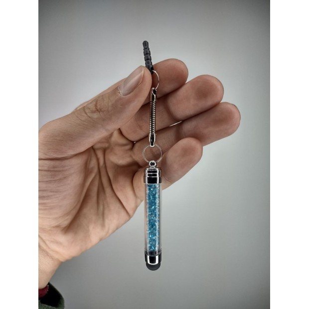 Stylyus-keychain universal Crystal (Blue)