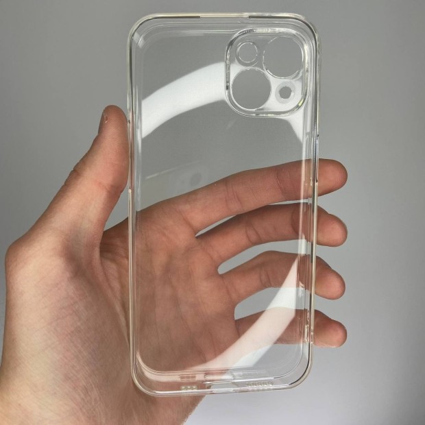 Силіконовий чохол Alabay для Apple iPhone 14 (Прозорий)