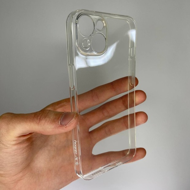 Силіконовий чохол Alabay для Apple iPhone 14 (Прозорий)