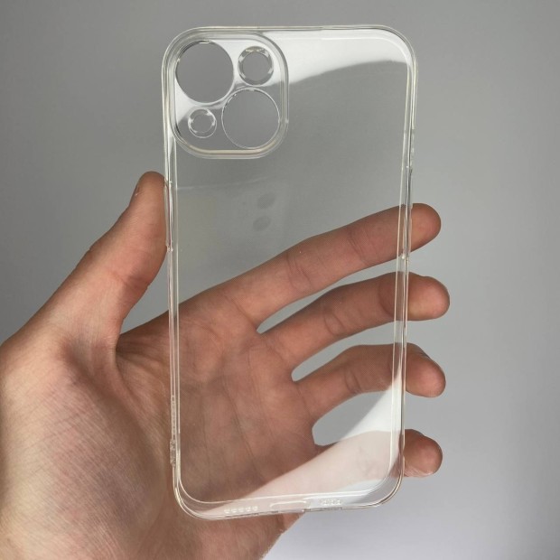 Силіконовий чохол Alabay для Apple iPhone 14 (Прозорий)