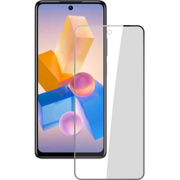 Защитное стекло 5D Standard Infinix Hot 40 Pro Black