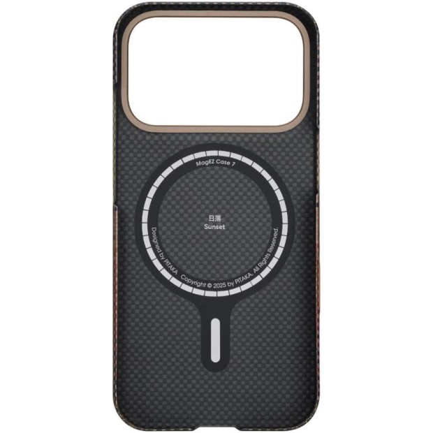 Чохол Pitaka Ultra-Slim Sunset для Apple iPhone 17 Pro Чохол Pitaka Ultra-Slim Sunset для Apple iPhone 17 Pro