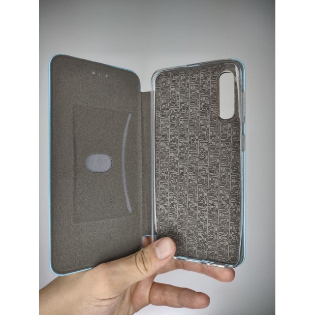 Чохол-книжка Оригінал Samsung Galaxy A30s  /  A50  /  A50s (2019) (Блакитний)