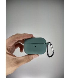 Чохол для навушників Full Silicone Case Apple AirPods Pro 2 (55) Blackish Green